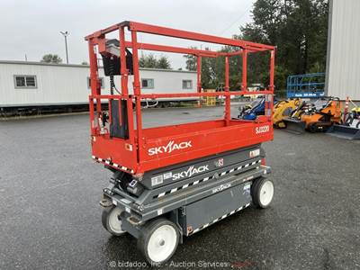 2022 Skyjack SJ3220 20' Electric Scissor Lift Manlift Aerial Platform bidadoo