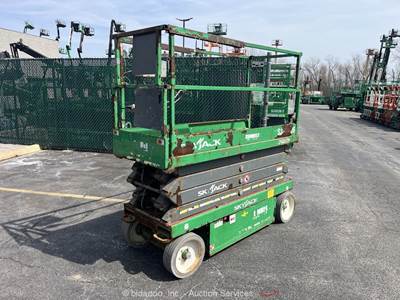 2016 Skyjack SJ3226 26' Electric Scissor Lift Aerial Platform Manlift bidadoo