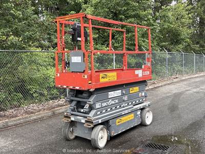 2020 Skyjack SJ3226 26' Electric Scissor Lift Man Aerial Platform bidadoo