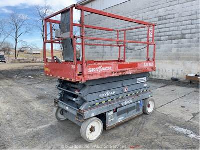 2015 Skyjack SJ4626 26' Electric Scissor Lift Man Aerial Platform 24V bidadoo