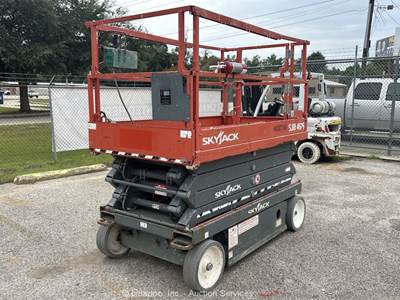 2018 Skyjack SJ4626 26' Electric Scissor Lift Man Aerial Platform 24V bidadoo