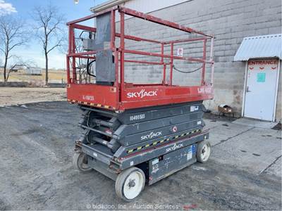 2015 Skyjack SJ4632 32' Electric Scissor Lift Man Aerial Platform 24V bidadoo