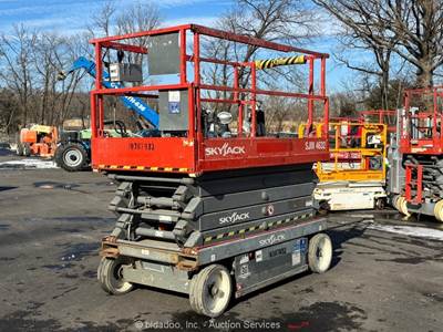 2015 Skyjack SJ4632 32' Electric Scissor Lift Man Aerial Platform 24V bidadoo