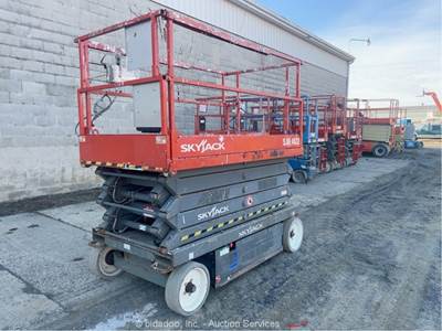 2015 Skyjack SJ4632 32' Electric Scissor Lift Man Aerial Platform 24V bidadoo