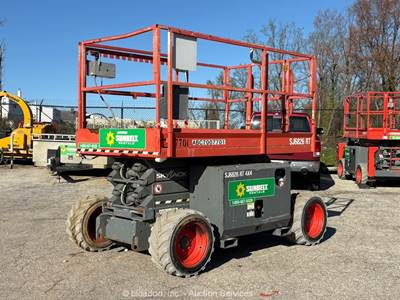 2016 Skyjack SJ6826RT 26' 4WD Diesel Rough Terrain Scissor Lift Man bidadoo