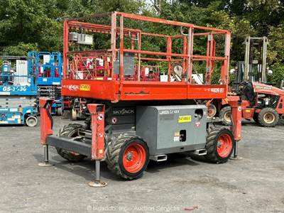 2017 Skyjack SJ6826RT 26' 4WD D/F Rough Terrain Scissor Lift Man Aerial bidadoo