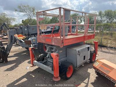 2014 Skyjack SJ6832RT 32' 4WD Diesel Rough Terrain Scissor Lift Man bidadoo