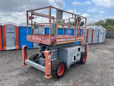 2013 Skyjack SJ6832 RT 32' 4WD Rough DF Terrain Scissor Lift Man Aerial bidadoo