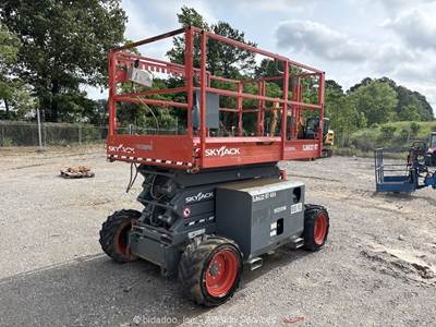 2017 Skyjack SJ6832 RT 32' 4WD Diesel Rough Terrain Scissor Lift -Parts/Repair
