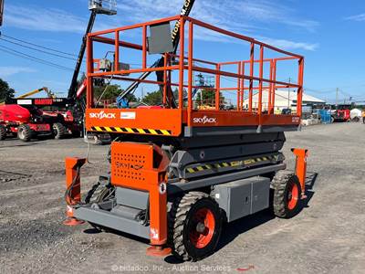 2003 Skyjack SJ7127 27' 4WD D/F Rough Terrain Scissor Lift Man Aerial bidadoo