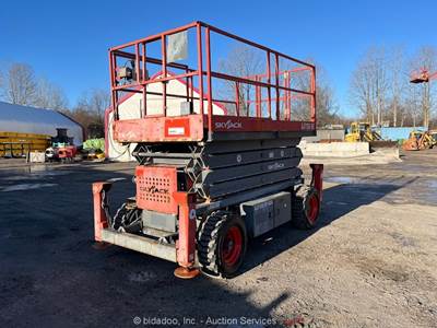 Skyjack SJ7135 RT 35' 4WD Dual Fuel Rough Terrain Scissor Lift bidadoo -Repair