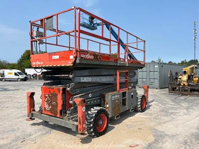 2013 Skyjack SJ9250 50' 4WD Dual Fuel Rough Terrain Scissor Lift Aerial bidadoo