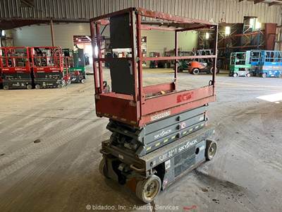 2016 Skyjack SJIII 3219 Electric Scissor Lift Aerial Manlift Platform bidadoo