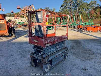 2015 Skyjack SJIII-3219 19' Electric Scissor Lift Man Aerial Platform bidadoo