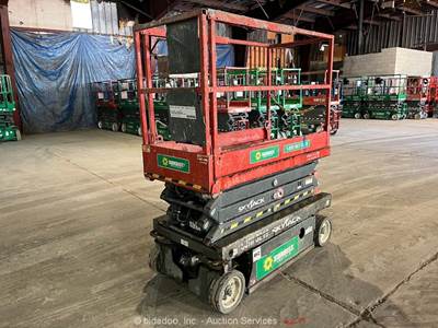 2016 Skyjack SJIII 3219 19' Electric Scissor Lift Man Aerial Platform bidadoo