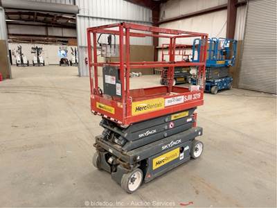 2017 Skyjack SJIII3219 19' Electric Scissor Lift Man Aerial Platform bidadoo