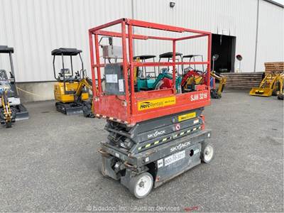 2017 Skyjack SJIII 3219 19' Electric Scissor Lift Man Aerial Platform bidadoo