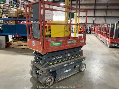 2016 Skyjack SJIII-3219 19' Electric Scissor Lift Man Aerial Platform bidadoo