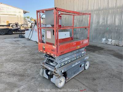 2014 Skyjack SJIII3219 19' Electric Scissor Lift Man Aerial Platform bidadoo