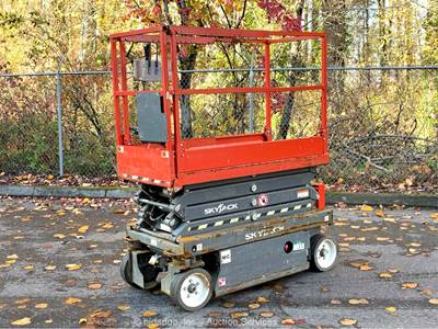 2017 Skyjack SJIII 3219 19' Electric Scissor Lift Man Aerial Platform bidadoo