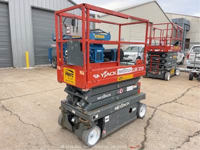 2018 Skyjack SJIII 3219 19' Electric Scissor Lift Man Aerial Platform bidadoo