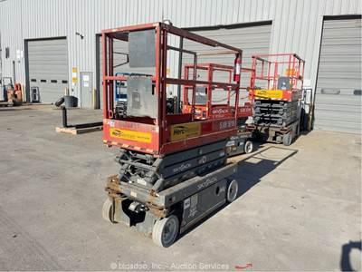 2015 Skyjack SJIII-3219 19' Electric Scissor Lift Man Aerial Platform bidadoo