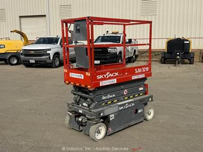 2015 Skyjack SJIII-3219 19' Electric Scissor Lift Man Aerial Platform bidadoo
