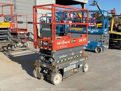2017 Skyjack SJIII-3219 19' Electric Scissor Lift Man Aerial Platform bidadoo