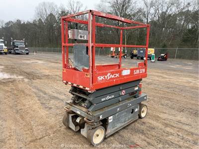 2018 Skyjack SJIII-3219 19' Electric Scissor Lift Man Aerial Platform bidadoo