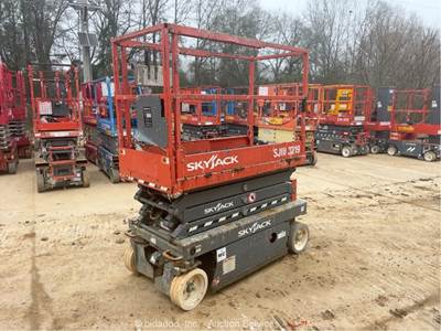 2017 Skyjack SJIII-3219 19' Electric Scissor Lift Man Aerial Platform bidadoo