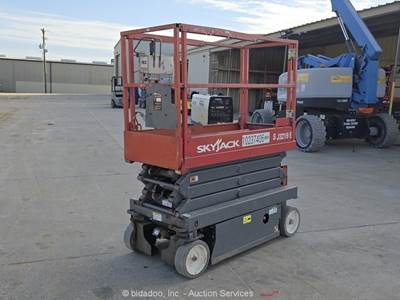 2018 Skyjack SJIII-3219 19' Electric Scissor Lift Man Aerial Platform bidadoo