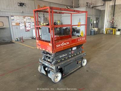2015 Skyjack SJIII 3219 19’ Electric Scissor Lift Man Aerial Platform bidadoo