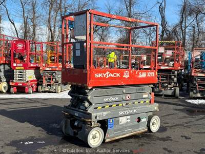 2015 Skyjack SJIII-3219 19' Electric Scissor Lift Man Aerial Platform bidadoo