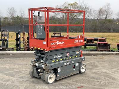 2017 Skyjack SJIII-3219 19' Electric Scissor Lift Man Aerial Platform bidadoo