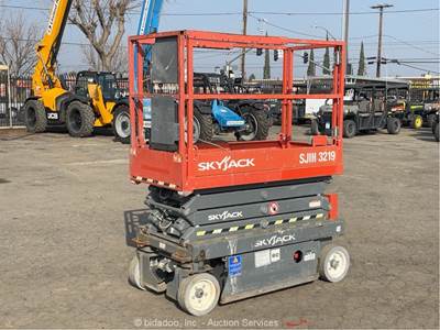 2016 Skyjack SJIII-3219 19' Electric Scissor Lift Man Aerial Platform bidadoo