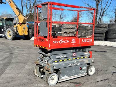 2015 Skyjack SJIII 3219 19' Electric Scissor Lift Man Aerial Platform bidadoo