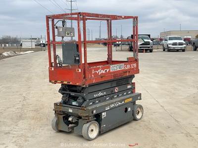 2018 Skyjack SJIII-3219 19' Electric Scissor Lift Man Aerial Platform bidadoo