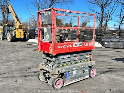 2015 Skyjack SJIII 3219 19' Electric Scissor Lift Man Aerial Platform bidadoo