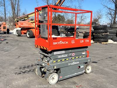 2015 Skyjack SJIII3219 19' Electric Scissor Lift Man Aerial Platform bidadoo