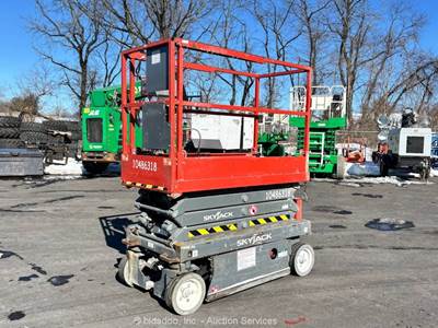 2016 Skyjack SJIII3219 19' Electric Scissor Lift Man Aerial Platform bidadoo