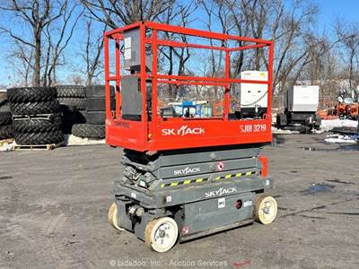 2016 Skyjack SJIII-3219 19' Electric Scissor Lift Man Aerial Platform bidadoo