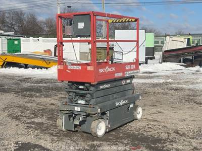 2016 Skyjack SJIII-3219 19' Electric Scissor Lift Man Aerial Platform bidadoo