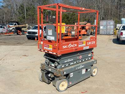 2019 Skyjack SJIII 3219 19' Electric Scissor Lift Man Aerial bidadoo -Repair