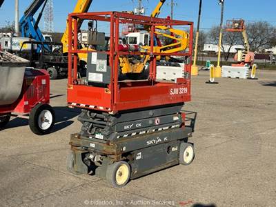 2017 Skyjack SJIII-3219 19' Electric Scissor Lift Man Aerial Platform bidadoo