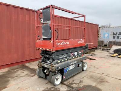 2016 Skyjack SJIII-3219 19' Electric Scissor Lift Man Aerial Platform bidadoo