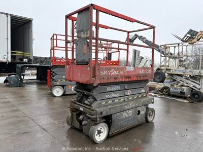 2016 Skyjack SJIII-3219 19' Electric Scissor Lift Man Aerial Platform bidadoo