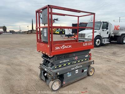 2016 Skyjack SJIII3219 19' Electric Scissor Lift Man Aerial Platform bidadoo