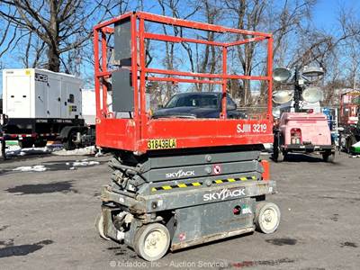 2016 Skyjack SJIII-3219 19' Electric Scissor Lift Man Aerial Platform bidadoo