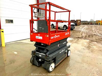 2019 Skyjack SJIII-3219 19' Electric Scissor Lift Man Aerial Platform bidadoo