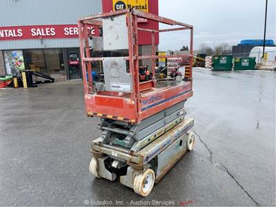2012 Skyjack SJIII 3219 19' Electric Scissor Lift Man Aerial Platform bidadoo